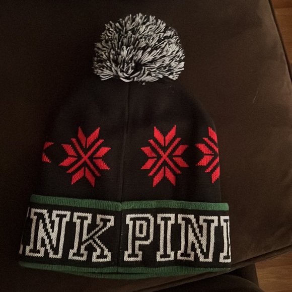 Victoria’s Secret’s “Pink” winter hat. One size fits all. - Picture 2 of 6